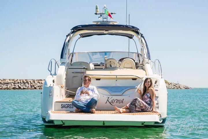 Evening charter 2hr Ponta da Piedade with Drinks& tapas