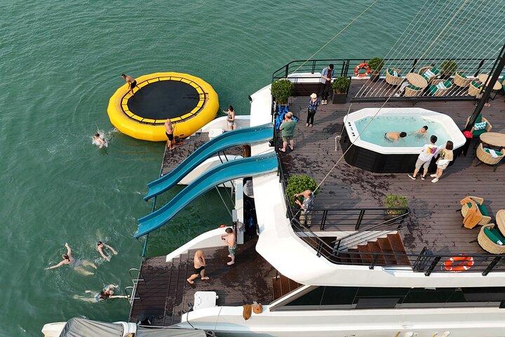 ニンビンからランハ湾ラグジュアリーデイクルーズ、1泊2日パッケージ