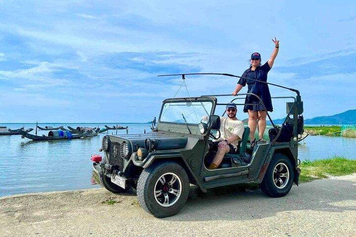 Descubra Hue e Hoi An: Jeep Adventure via Hai Van Pass (ida)