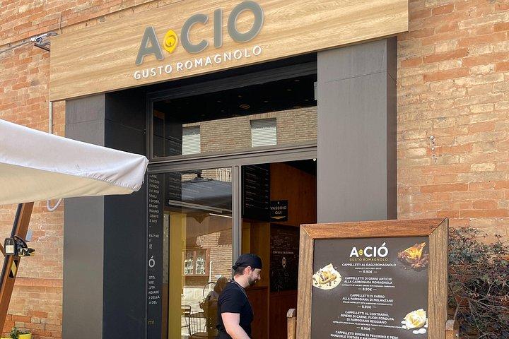 ラヴェンナのユネスコ世界遺産とパスタ、ピアディーナ、ジェラートの試食
