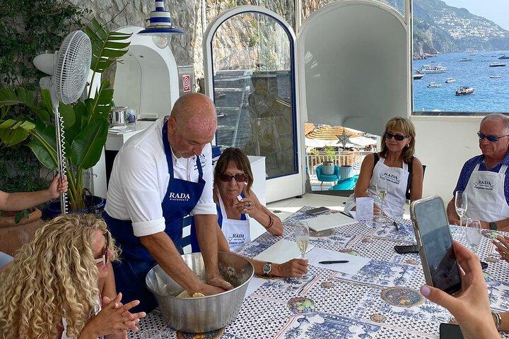 Rada Rooftop Madlavningskursus i Positano