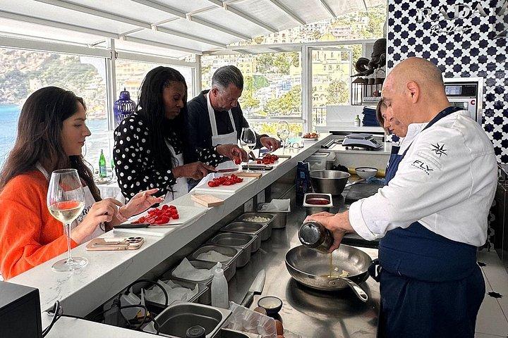 Rada Rooftop Cooking Class in Positano