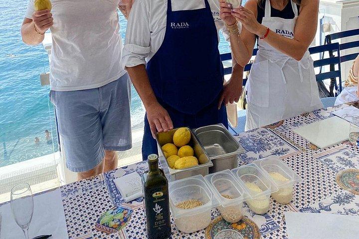 Rada Rooftop Cooking Class in Positano