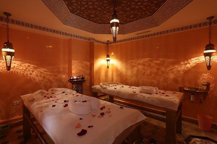 Massaggio tradizionale all'hammam e olio di argan con prelievo