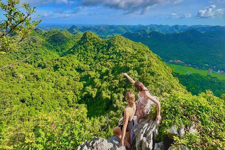 Van Catba: volledige dagtrekking Cat Ba Nationaal Park, Viet Hai
