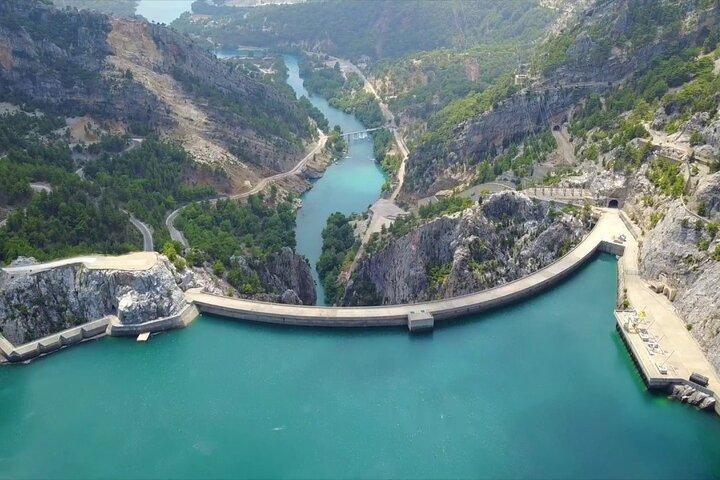 Desde Alanya, Side: Tour en barco por el Cañón Verde