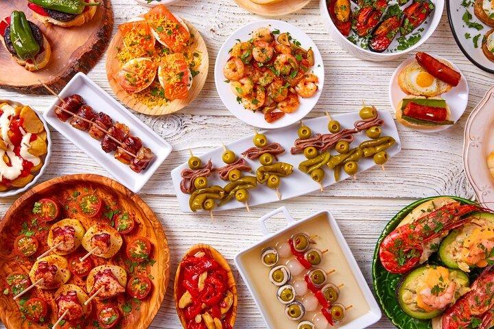 Tour privato a piedi delle tapas a Madrid