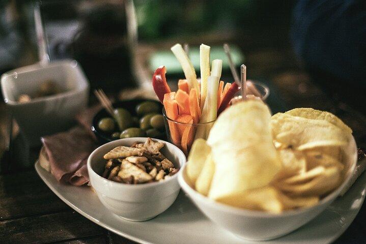 Visite privée à pied des tapas à Madrid