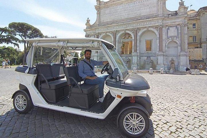 Rome Private Golf Cart Tour – Highlights&Views
