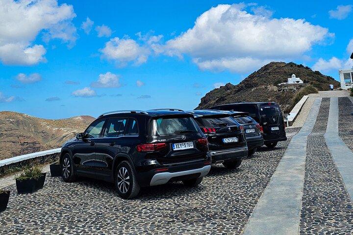 Excursão privada de dia inteiro em Santorini