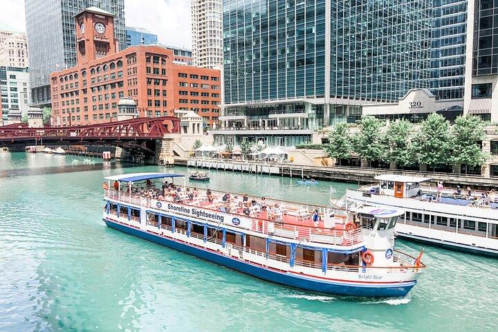 Recorrido por el río de la arquitectura de Chicago y recorrido turístico turístico turístico turístico