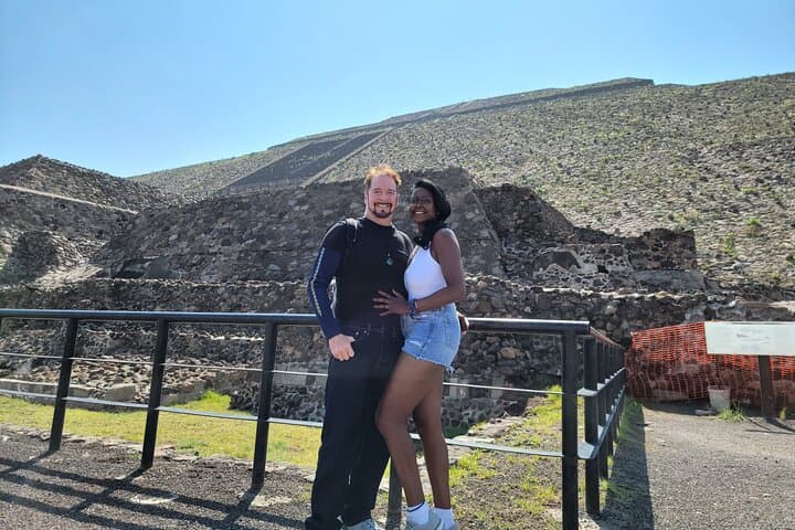 Experience Guadalupe-Teotihuacan + Cave breakfast from CDMX