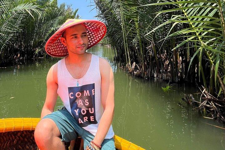 Coconut Jungle Tour with Basket Boat and Cooking Class in Hoi An