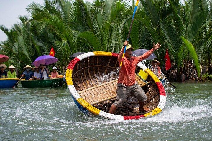 Hoi An Coconut Boat Ride e esperienza di creazione di lanterne