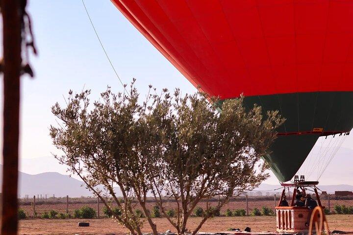 Balade privée en montgolfière à Marrakech avec petit-déjeuner