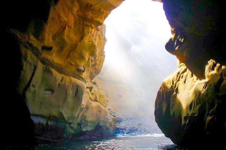 Sunset Kayak Tour of La Jolla Caves for two people (tandem kayak)