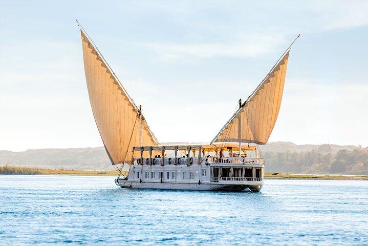 Privat Dahabiya 7 nätters kryssning från Luxor till Assuan