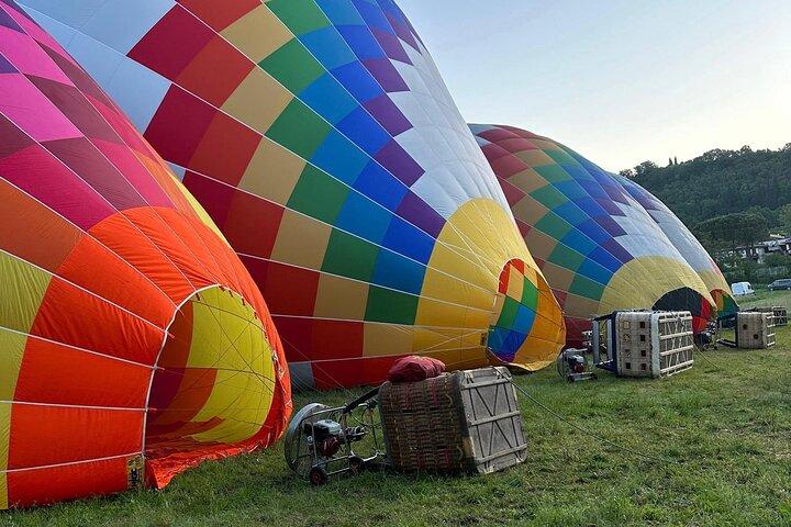 Ballonvaart boven de Chianti-heuvels