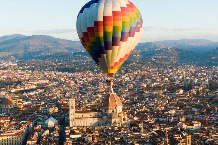Ballonvaart boven Florence