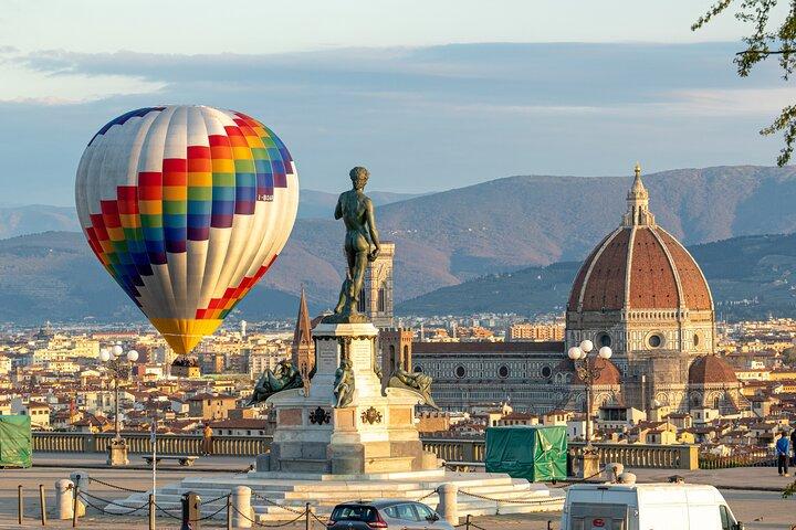Ballonvaart boven Florence
