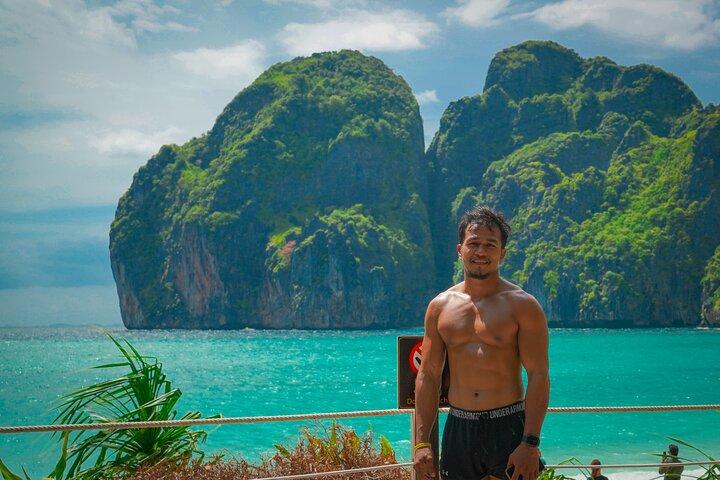 Viagem de um dia à Baía Maya, Ilha Phiphi e Khai com traslado de Phuket