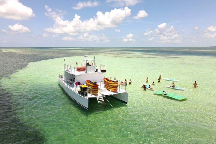 Key West Sandbar Charter With Kayak Tour : Comprend le déjeuner et les boissons
