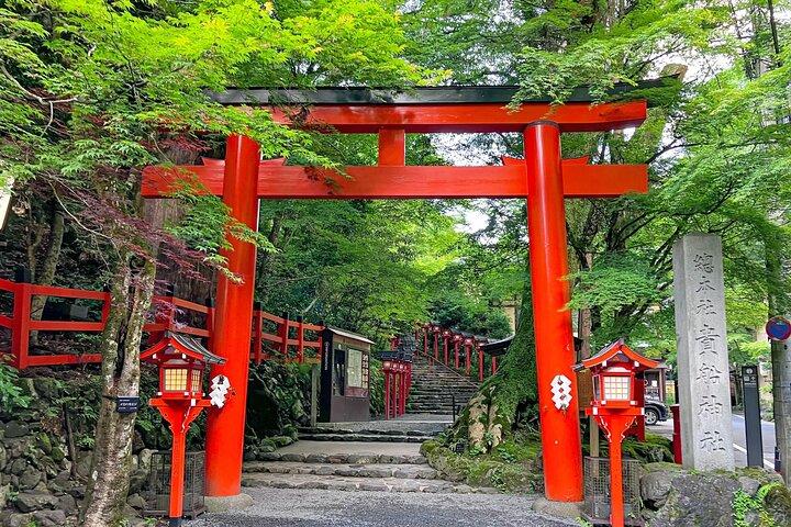 Vandretur til hellige steder i Kyoto med en guide