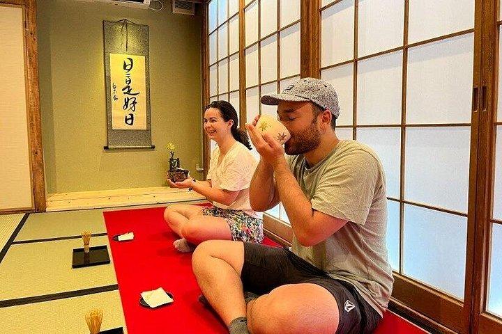 抹茶体験で嵐山の見どころ