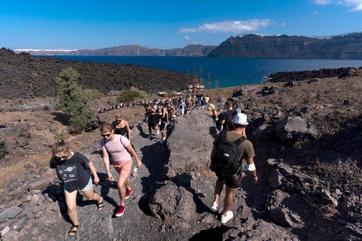 Aguas termales del volcán Santorini