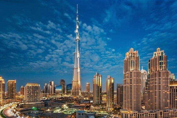 Dubai-Stadtrundfahrt mit Eintrittskarte zum Burj Khalifa an der Spitze