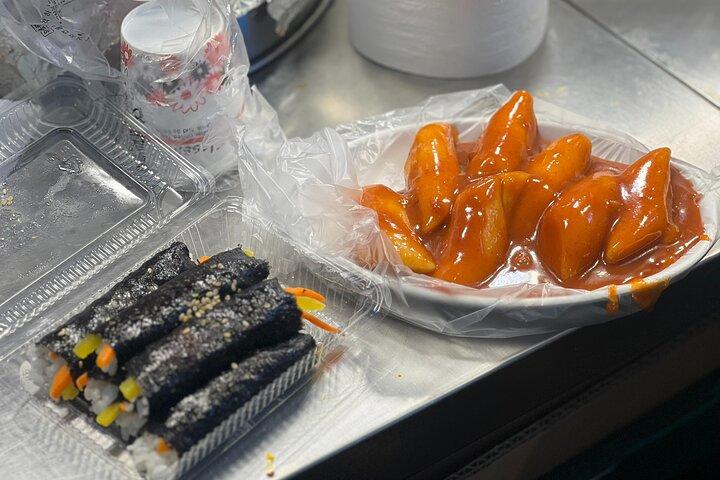 恐れを知らない食通チャレンジ: 光張市場フードアドベンチャー