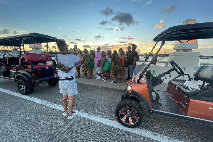 Private Golf Warenkorb Tour durch Miami Beach