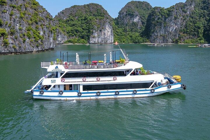 Heldags Sea Star Cruise til Lan Ha-Ha Long Bay Viet Hai landsby