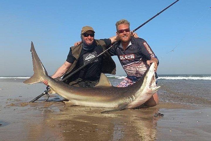 ナミビア海岸での釣り旅行と岸釣り