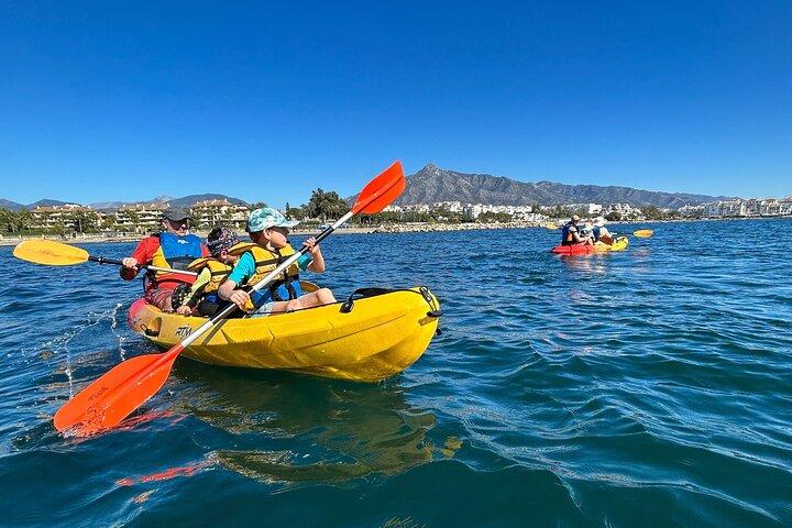 Guidet kajaktur i Puerto Banús Marbella