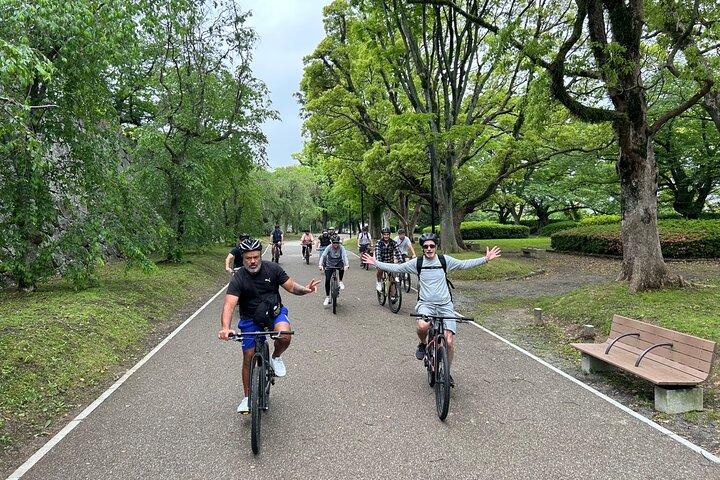 Passeio de bicicleta na cidade de Fukuoka【Bicicleta é vida】Passeio "Hakata" em Fukuoka