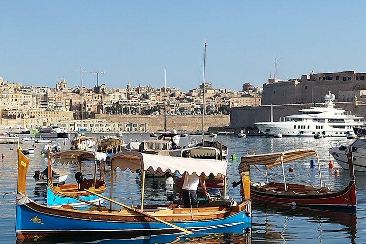 Valletta & Vittoriosa : Sonnenuntergangstour und Bootsfahrt