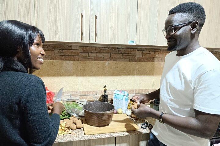 Clase de cocina keniana y auténtica experiencia gastronómica con un local