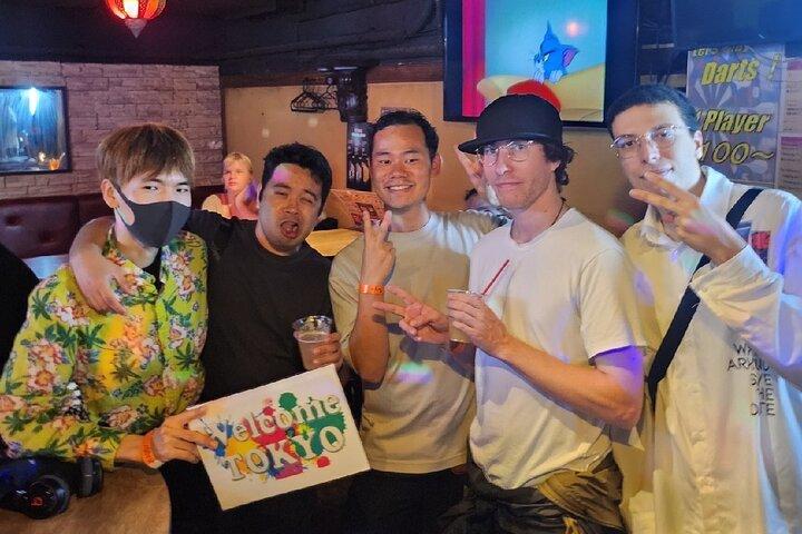 3Hour Osaka Pub Crawl Bar Hopping Nightlife Guided Tour in Namba
