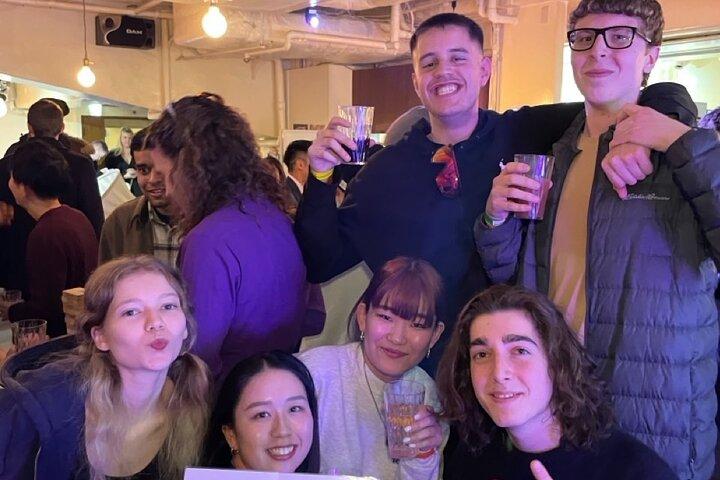 3Hour Osaka Pub Crawl Bar Hopping Nightlife Guided Tour in Namba