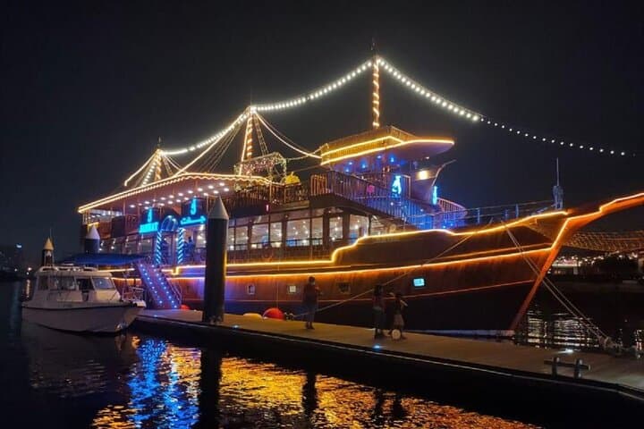 Dubai Dhow Cruise Dinner Al Seef Creek Multicusine