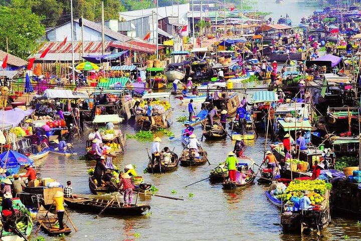 Mekong Delta daglig gruppetur med bus