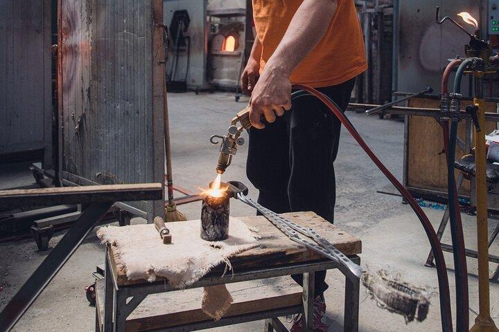 Ausführliche Führung in einer echten Muranoglasfabrik