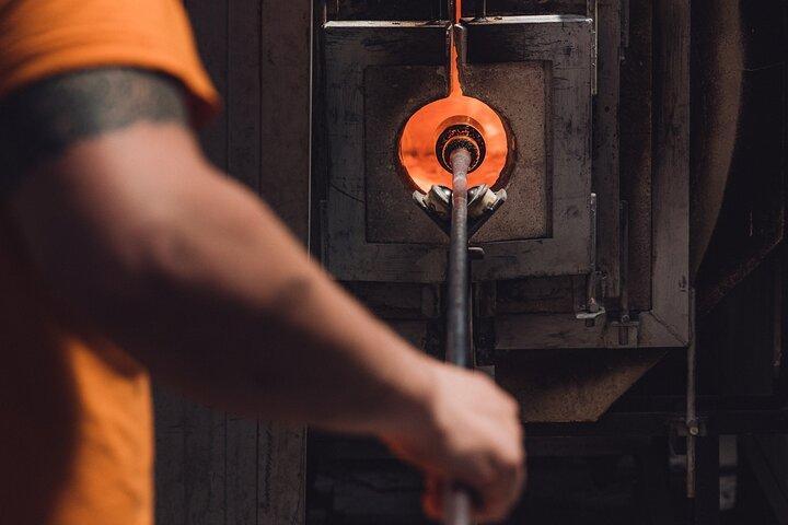 Ausführliche Führung in einer echten Muranoglasfabrik