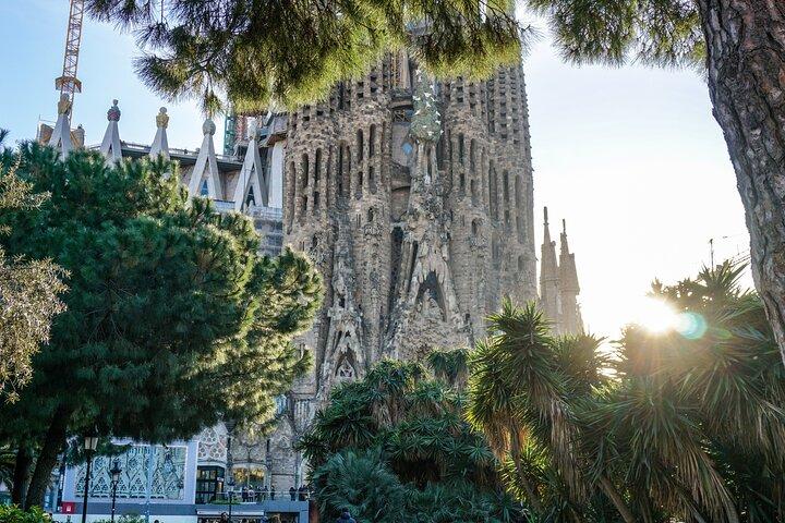 Visite privée de Barcelone depuis Madrid en train rapide