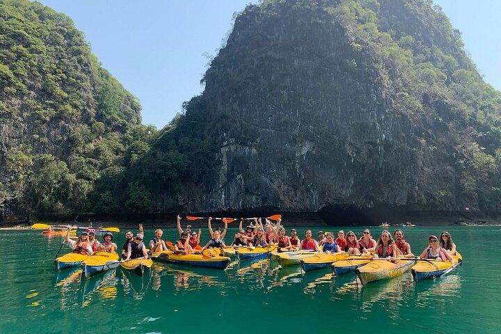 Hel dag - alt inklusive: Halong Bay-Lan Ha Bay fra Cat Ba Island