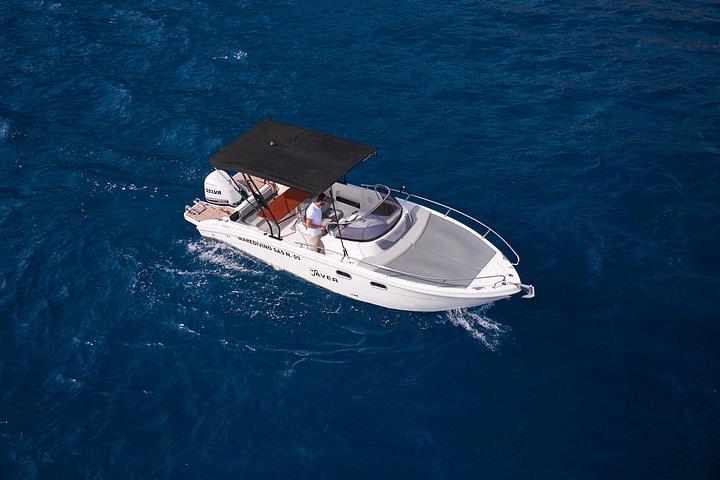 セーバー付きプライベートボートツアー7.50WA