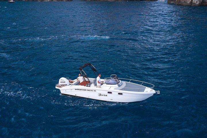 セーバー付きプライベートボートツアー7.50WA