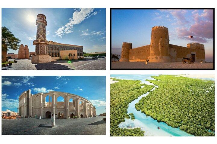 Excursão de dia inteiro ao norte do Catar e pela cidade com embarque em Doha