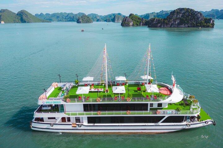 Beste Halong Bay-tour op één dag op luxe cruise van 6 uur varen